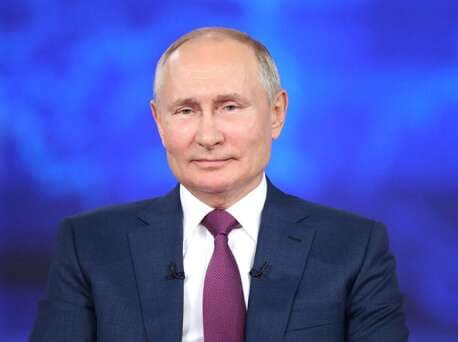 Фото В.В. Путин приветствие